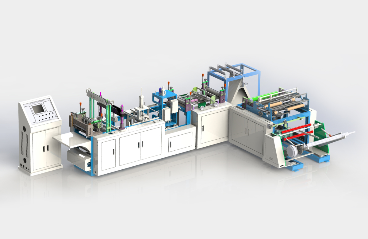 CY-350型 全自動(dòng)穿繩茶包袋制袋機(jī)